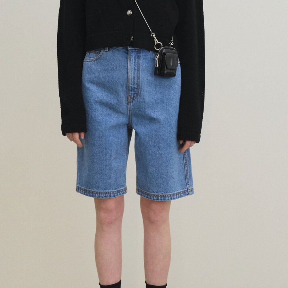 GROVE-DENIM PANTS (DEEP BLUE)-Size S